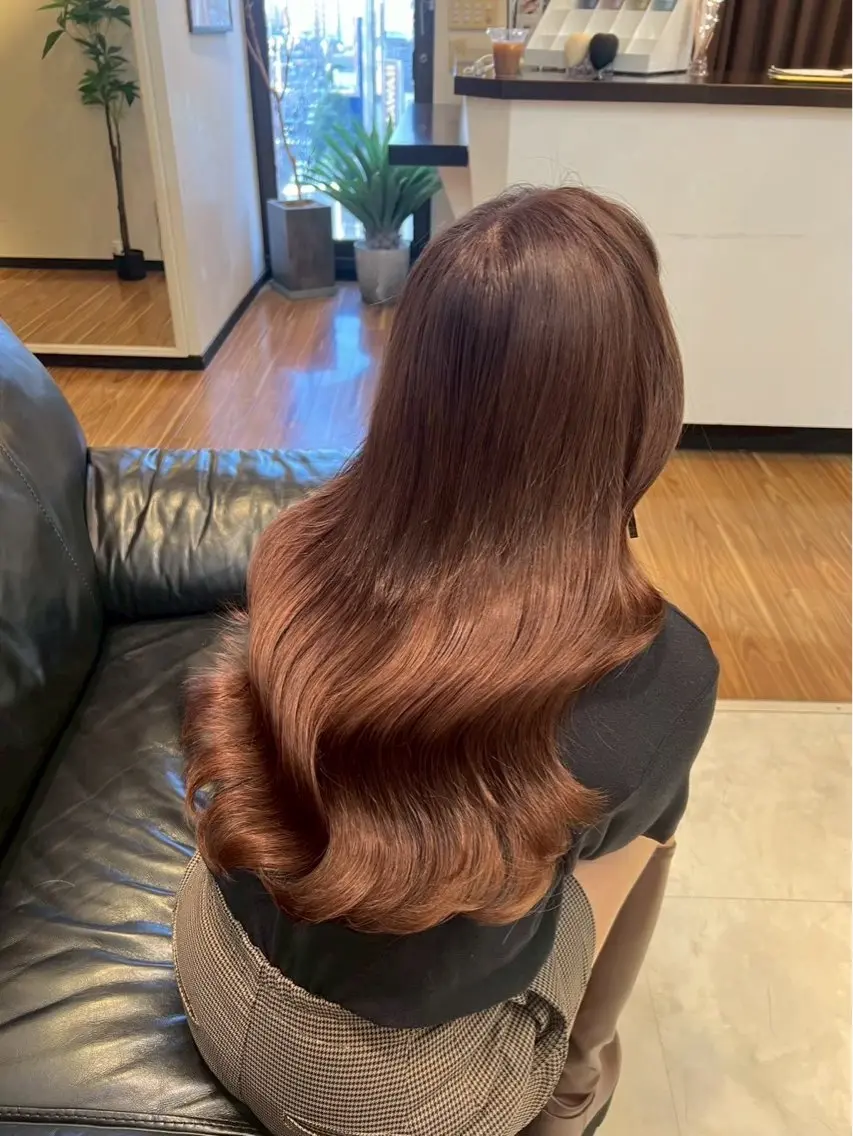 ロング シールエクステ エクステ エクステ L.O.G みうのヘアスタイル