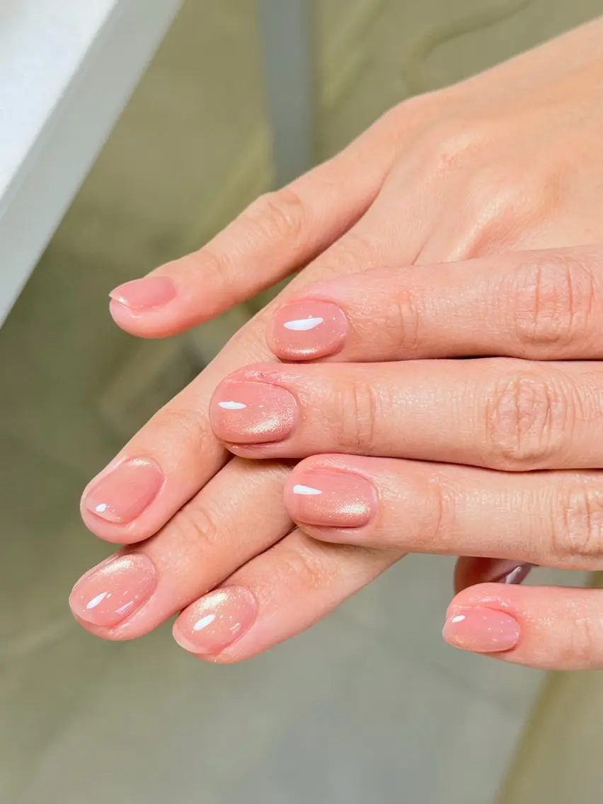 ネイル ジェルネイル 氷ネイル・うるうるネイル キラキラネイル マグネットネイル ワンカラーネイル ハンドネイル Wilu nail 二子玉川店のネイルデザイン