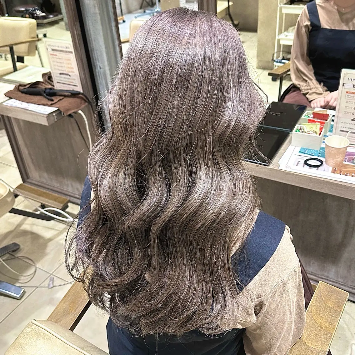 ロング カラー カット ヘアカラー トリートメント ヘッドスパ 【tocca茨木】 MOMOKAのヘアスタイル