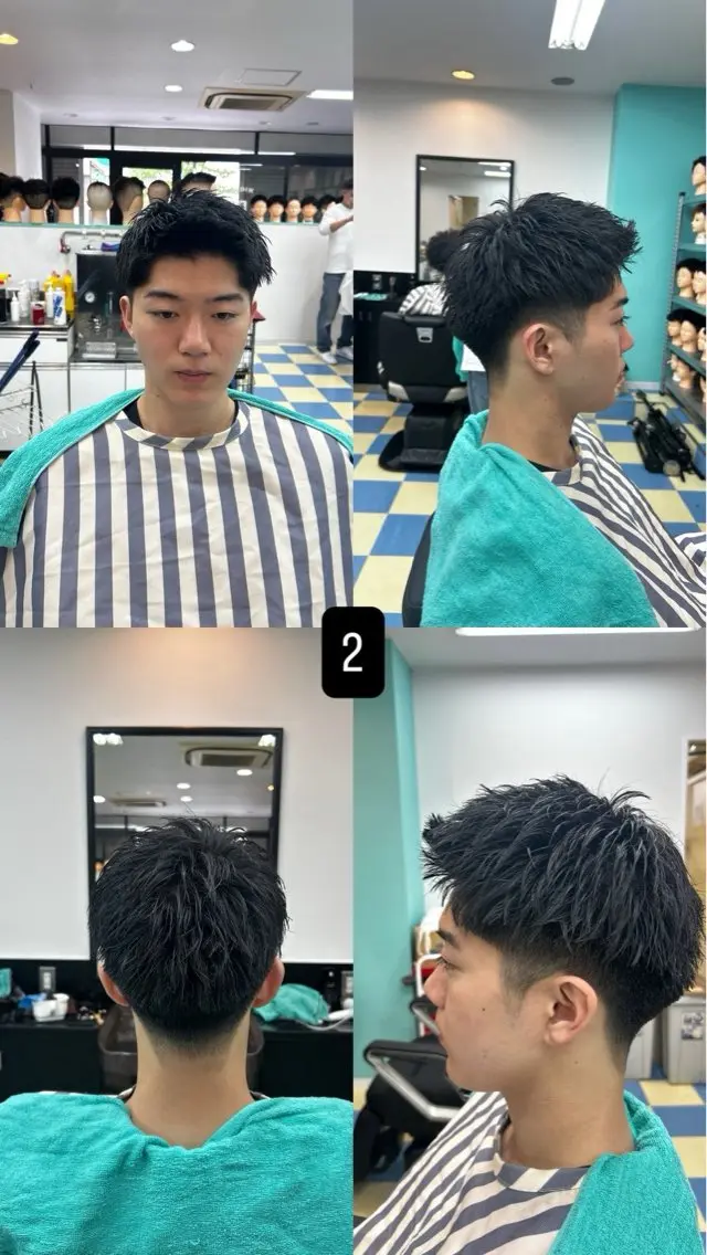 ショート ショートヘア 【メンズ特化】理容師 コウタロウのヘアスタイル
