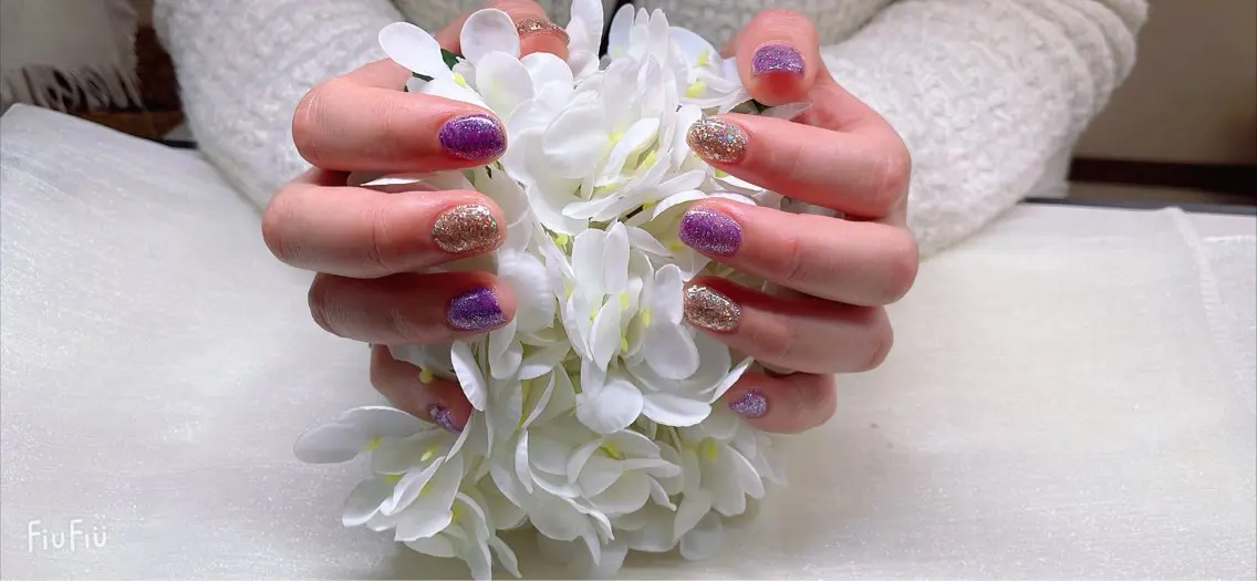 【Hand]💅🏻ラメ💅🏻💝（2色までお好きな色を選びいただけます💝の写真