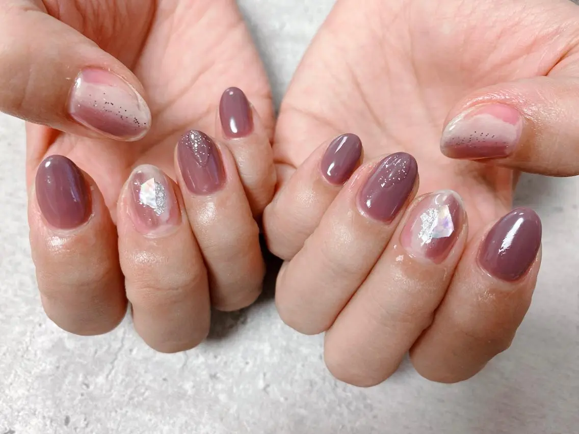ネイル ハンドネイル mogunail &blowのネイルデザイン