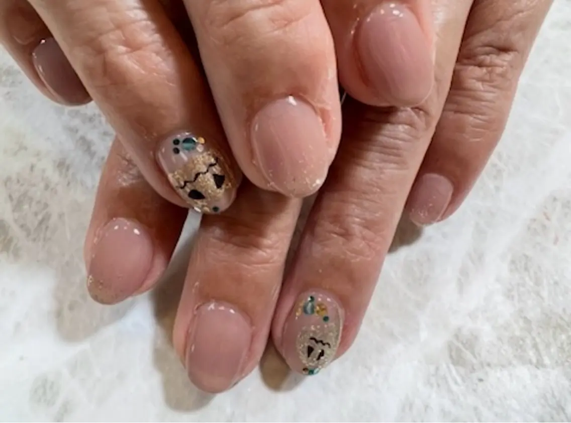 ネイル ハロウィン Alococo nail🎀miyuのネイルデザイン
