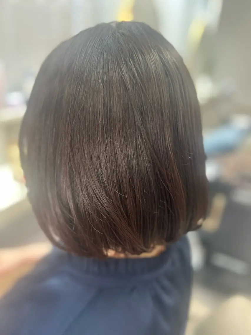 ショート ボブ カット 池田 太一のヘアスタイル
