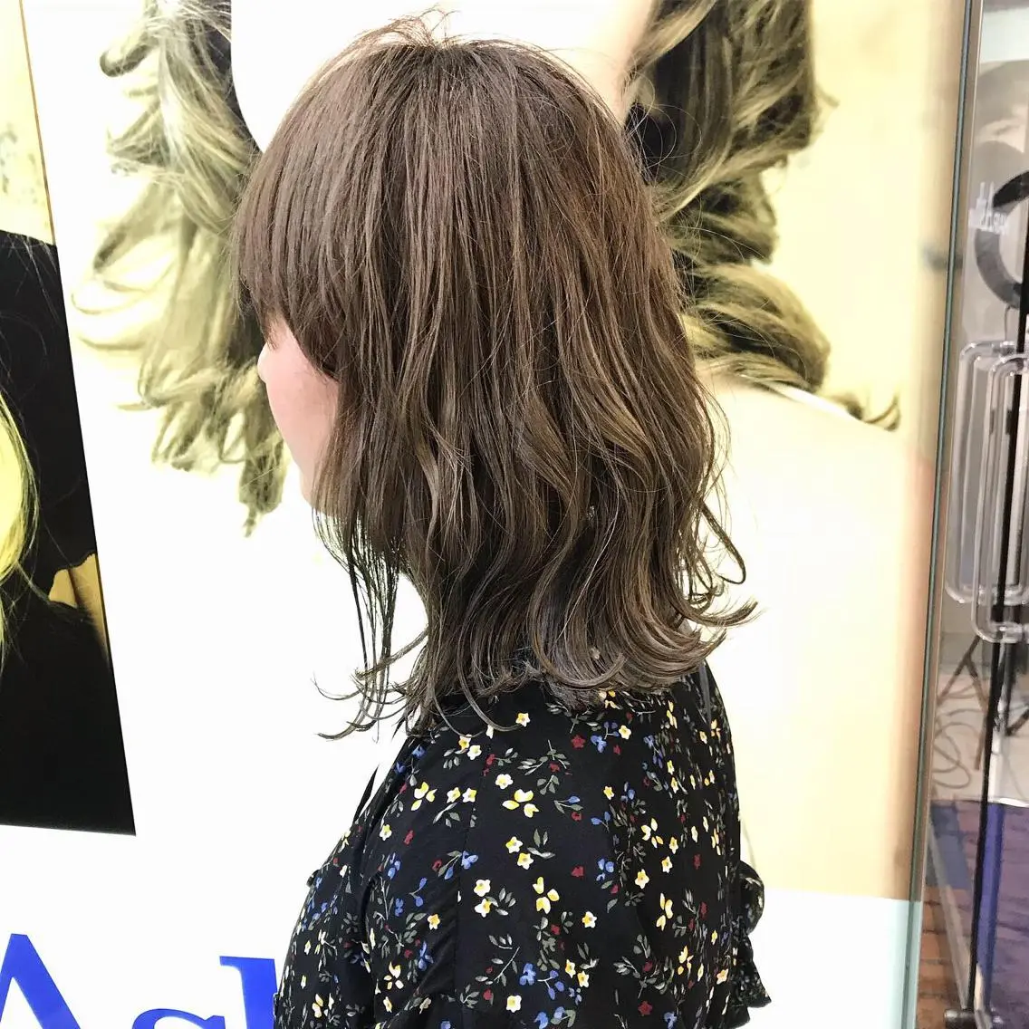 ミディアム カラー ヘアアレンジ 店長 大方康暉のヘアスタイル