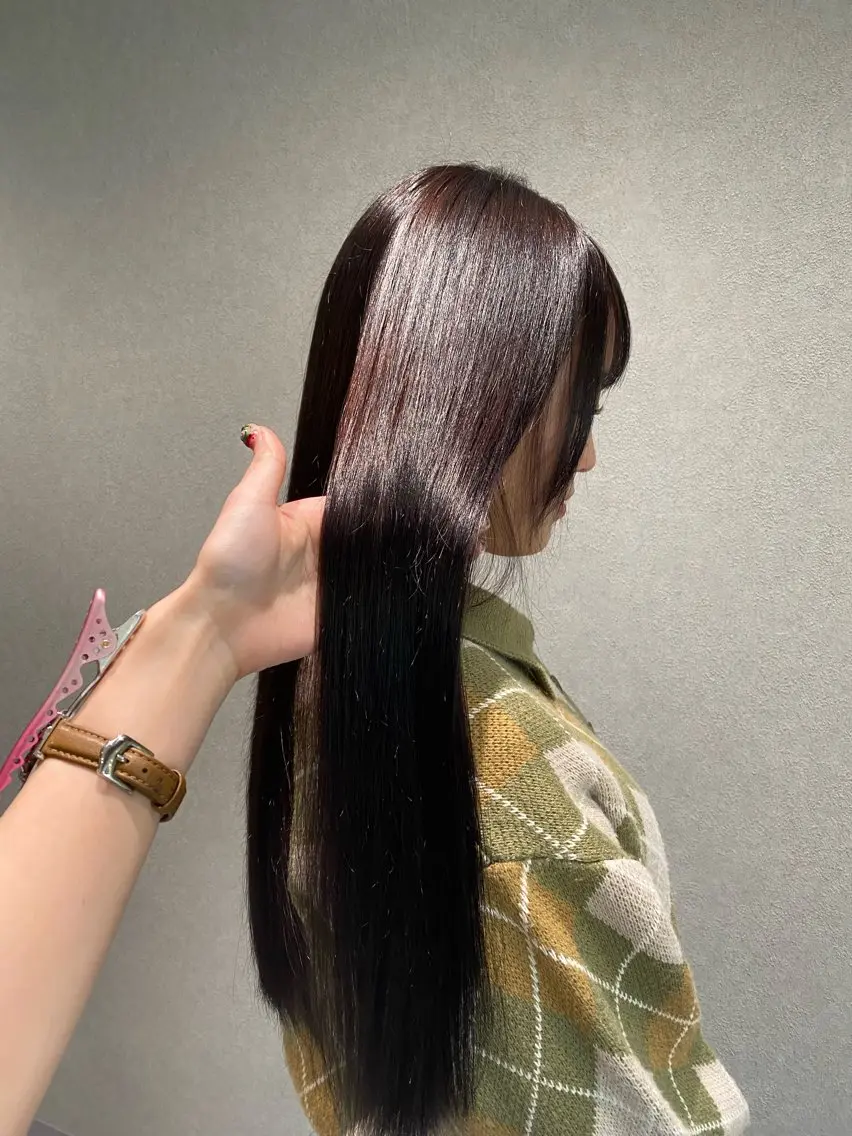 ロング カラー トリートメント ヘッドスパ Chouette .ayakaのヘアスタイル