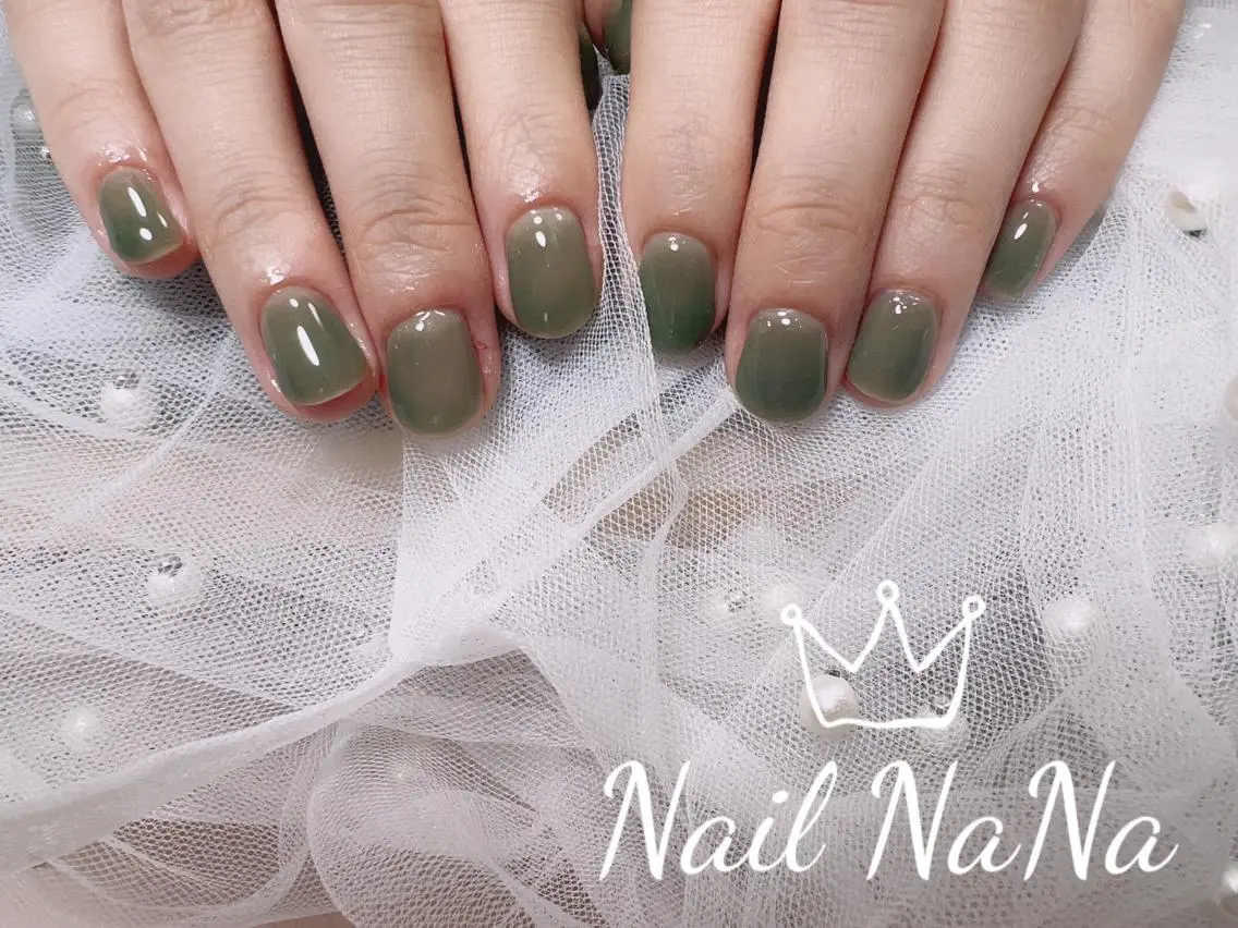 ショート カラー ネイル ハンドネイル Nail NaNaのネイルデザイン
