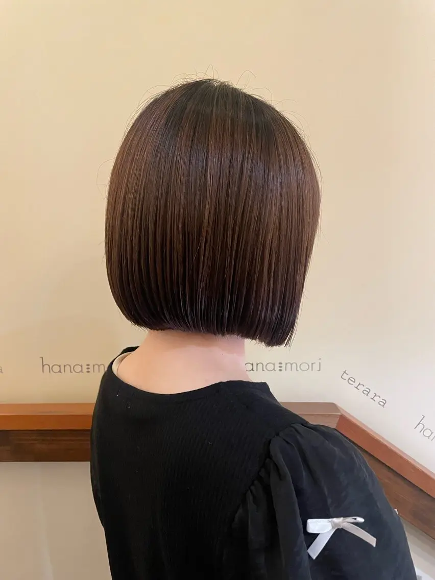ショート ボブ 森 琳音のヘアスタイル