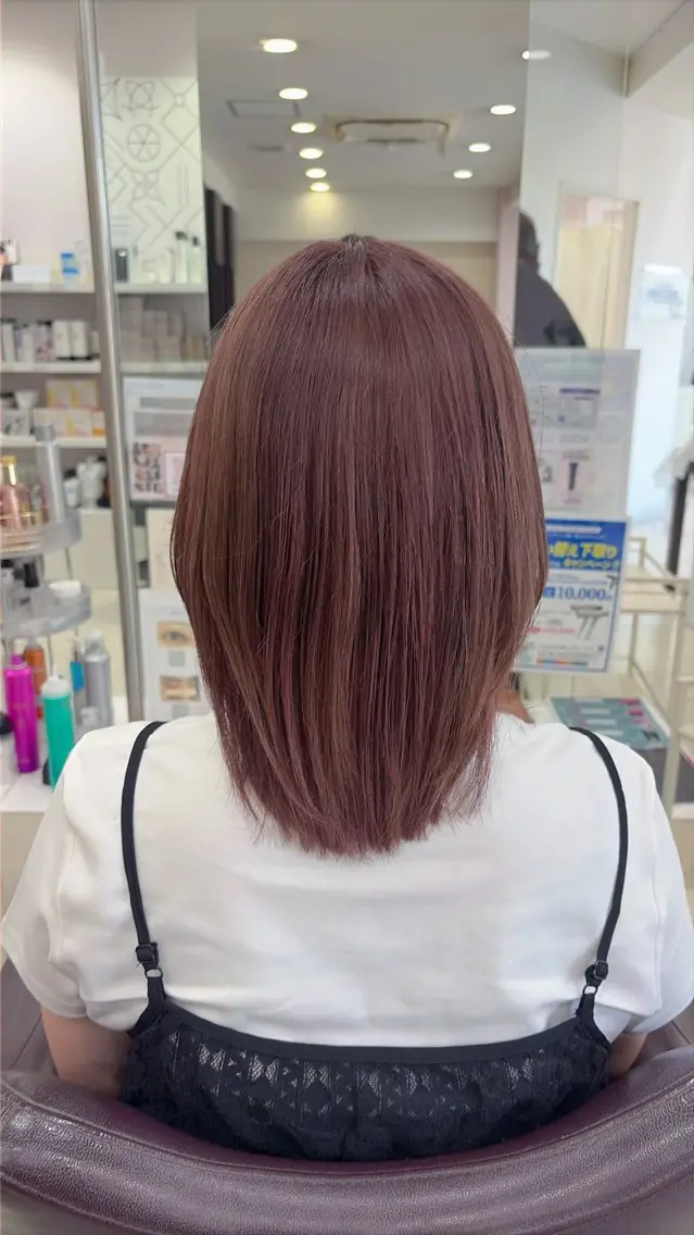ミディアム 北尾 遥希のヘアスタイル