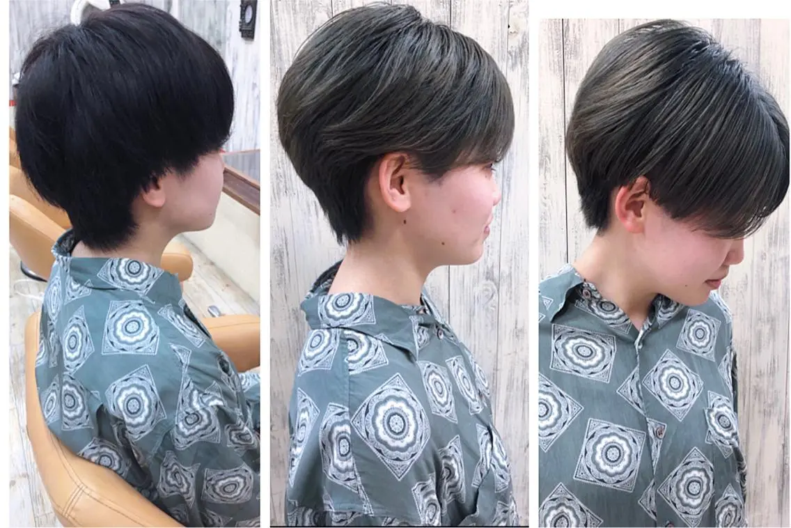 ショート 鈴木 悠のヘアスタイル