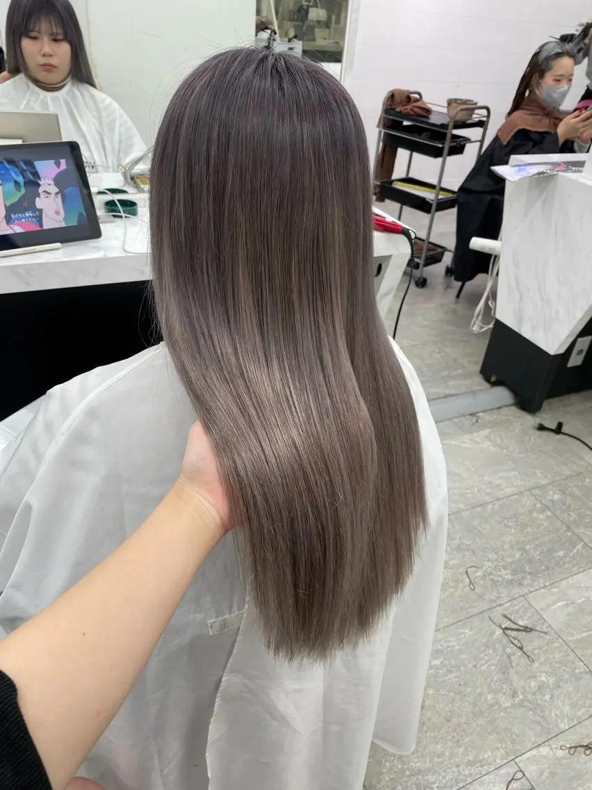 ロング カラー ヘアアレンジ プルエクステ エクステ エクステ 🎀プルエクステ みまひかる🎀のヘアスタイル