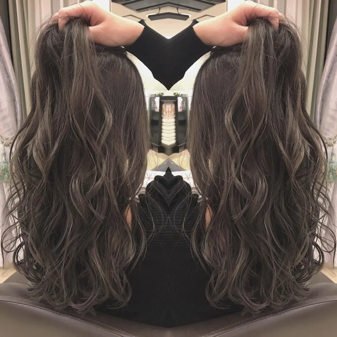 ロング カラー box  mico. mutsumiのヘアスタイル