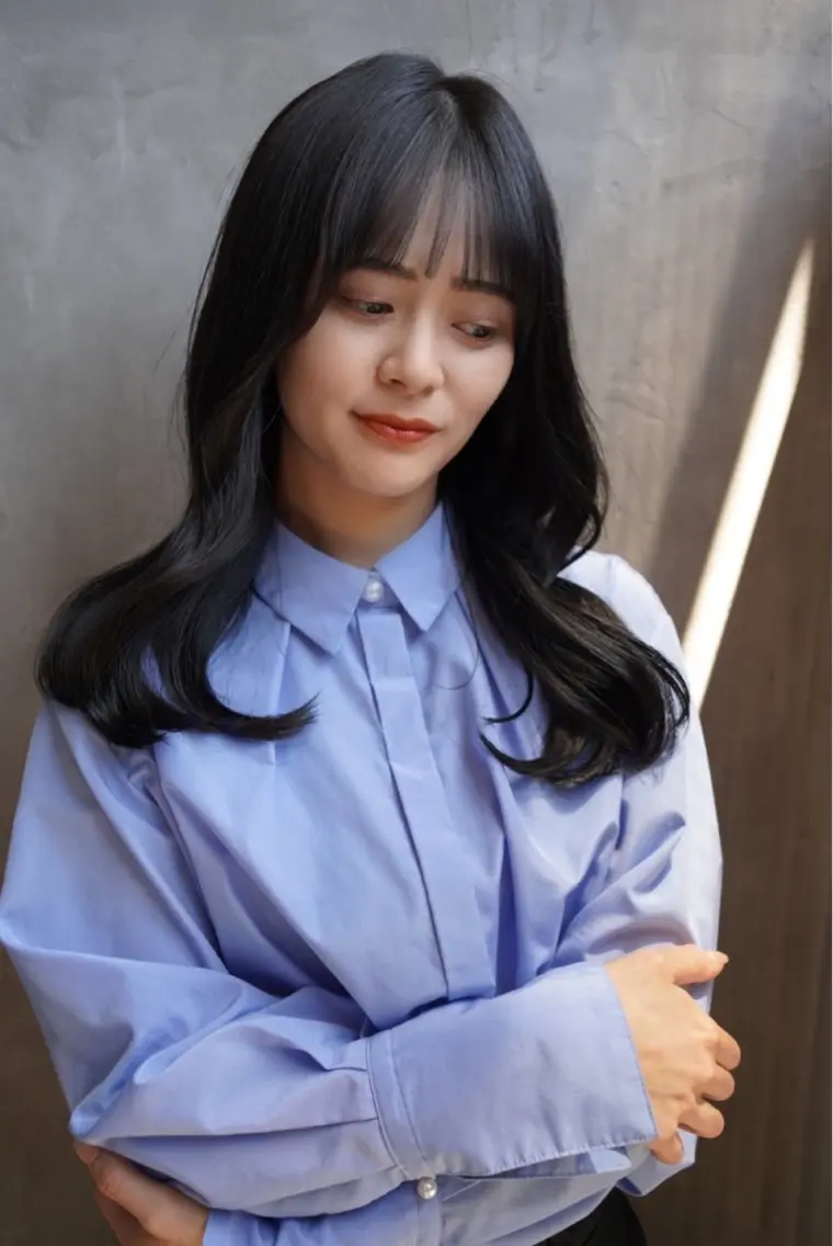 ロング はまだ かんたのヘアスタイル