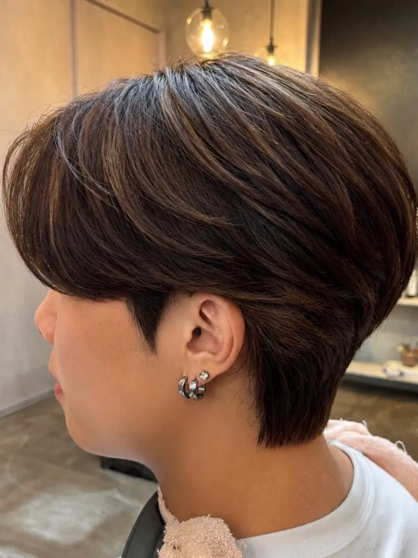 メンズ 高橋駿太/髪質改善/ 表参道/カットモデルのヘアスタイル