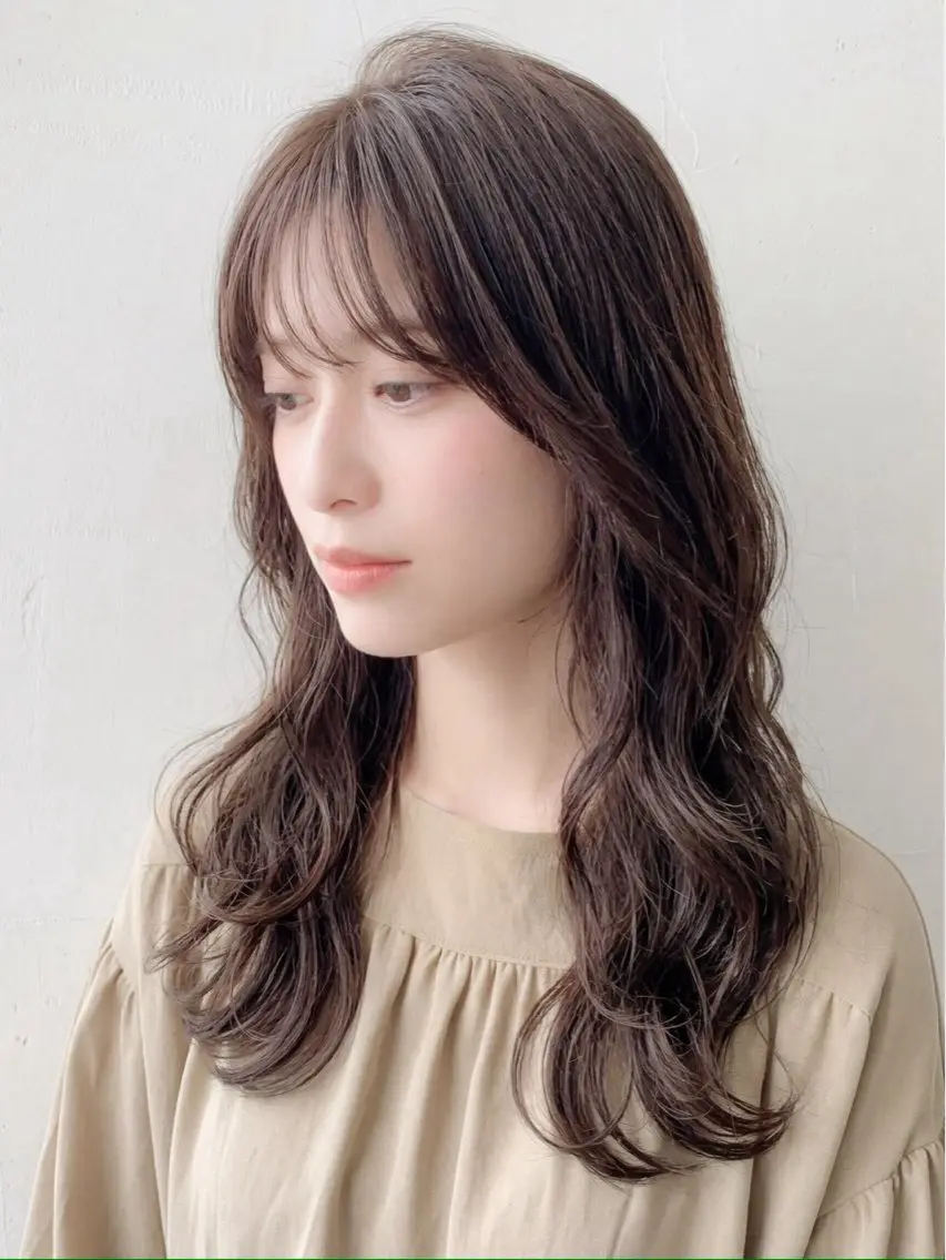 セミロング カット ヘアカラー トリートメント claire ema 💎酒井裕太郎のヘアスタイル