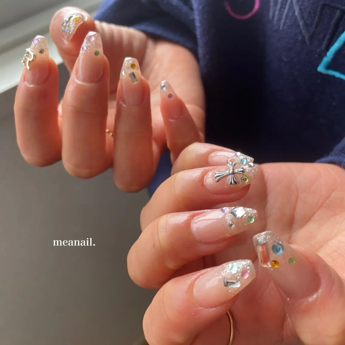 ネイル キラキラネイル mea nail メアネイルのネイルデザイン