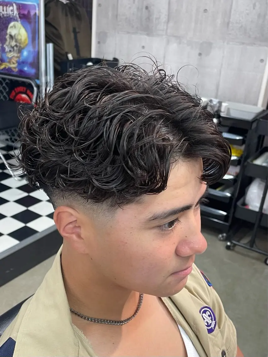 ショート メンズ特化/パーマ /swag/ルカのヘアスタイル