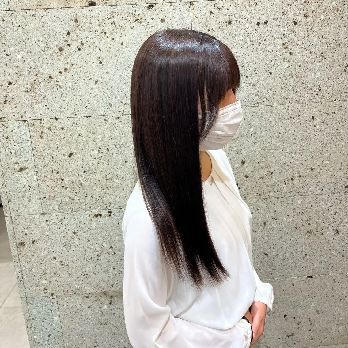 ロング 縮毛矯正 THINK SHOP YUSEIのヘアスタイル