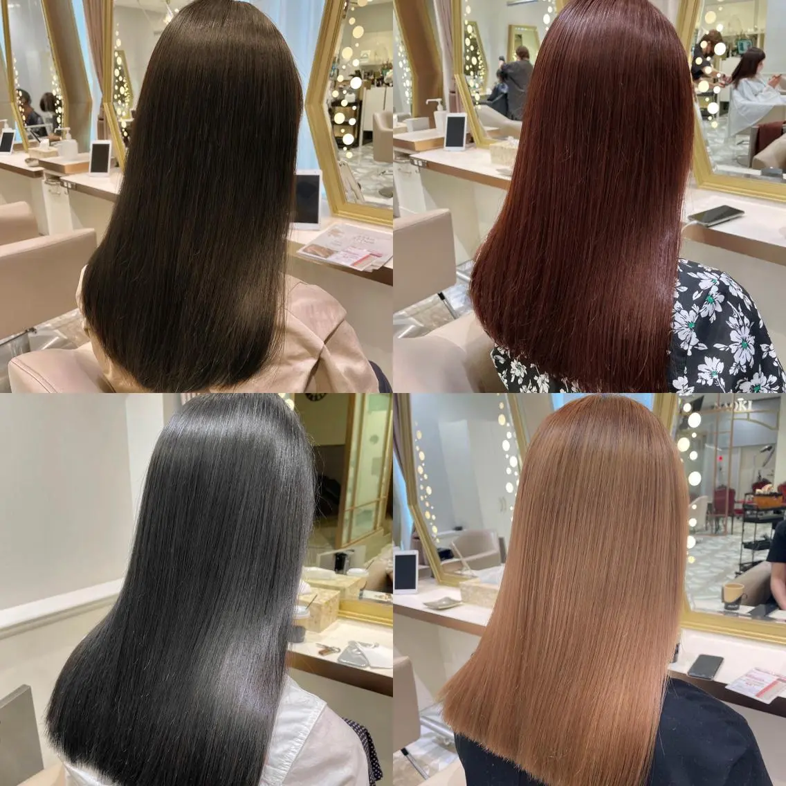 【両方やりたい贅沢メニュー】🔹選べる縮毛矯正カラー🔹1日で終わり♡忙しいあなたへプレゼント🎁ご予約後にご相談💐の写真