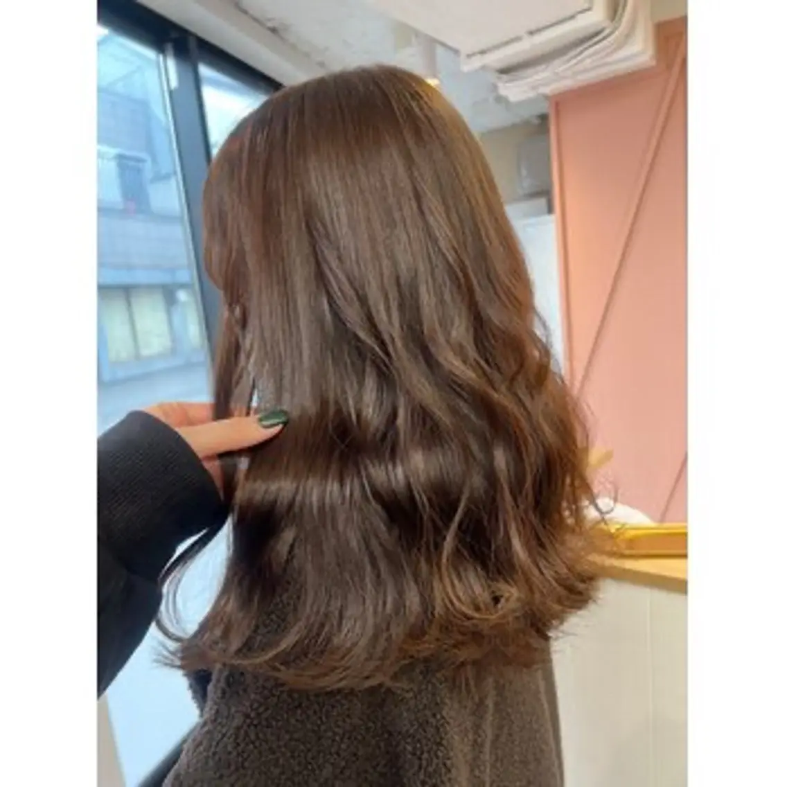 カラー ブラウンカラー a. ririのヘアスタイル