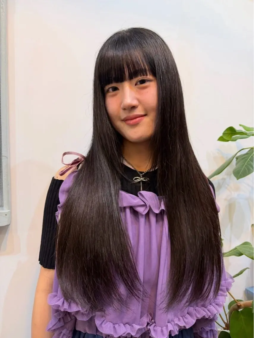 ロング トリートメント 石井 ひなののヘアスタイル