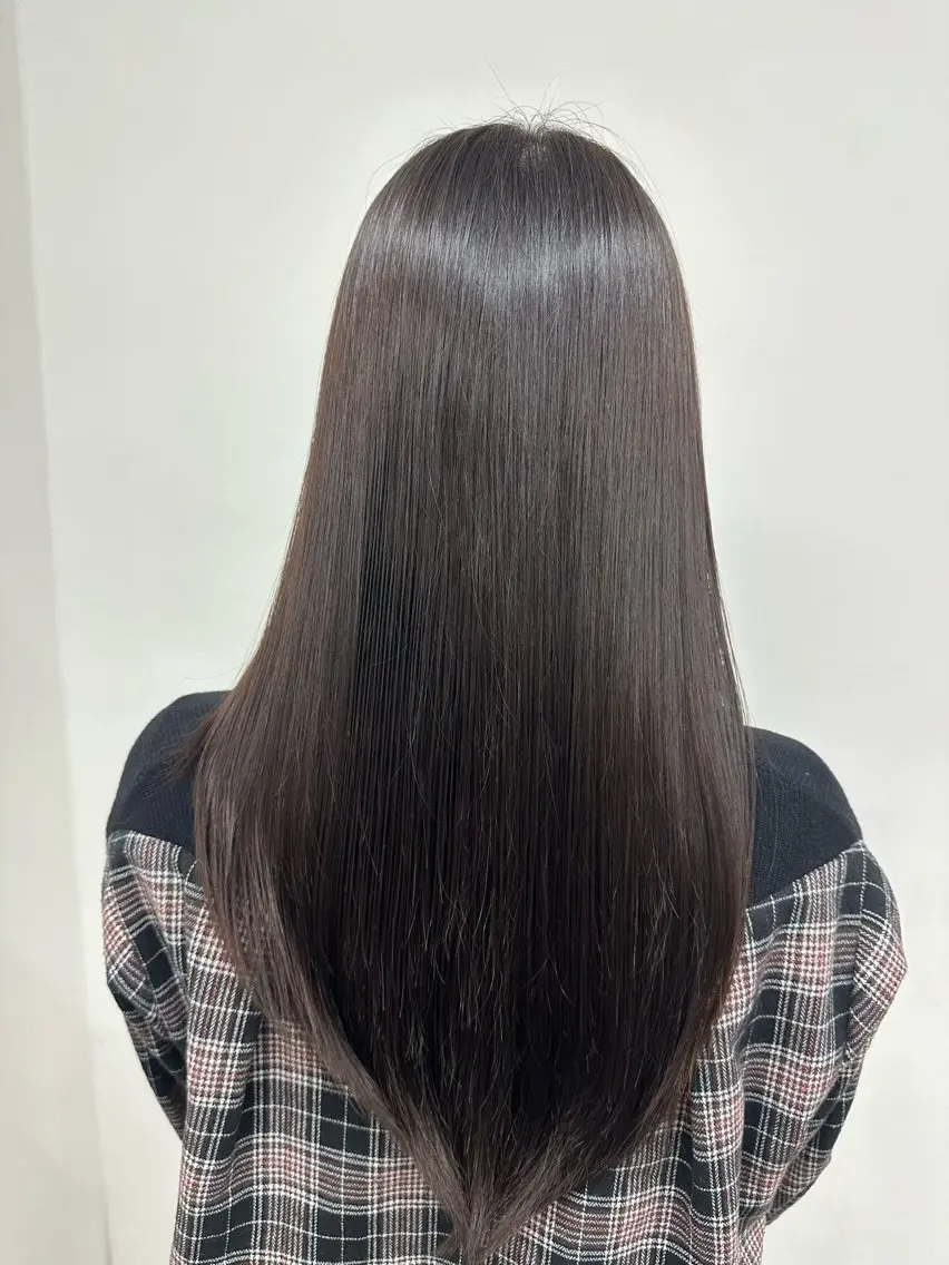 ロング カラー ブラウンカラー 透明感カラー 0choir kodaiのヘアスタイル