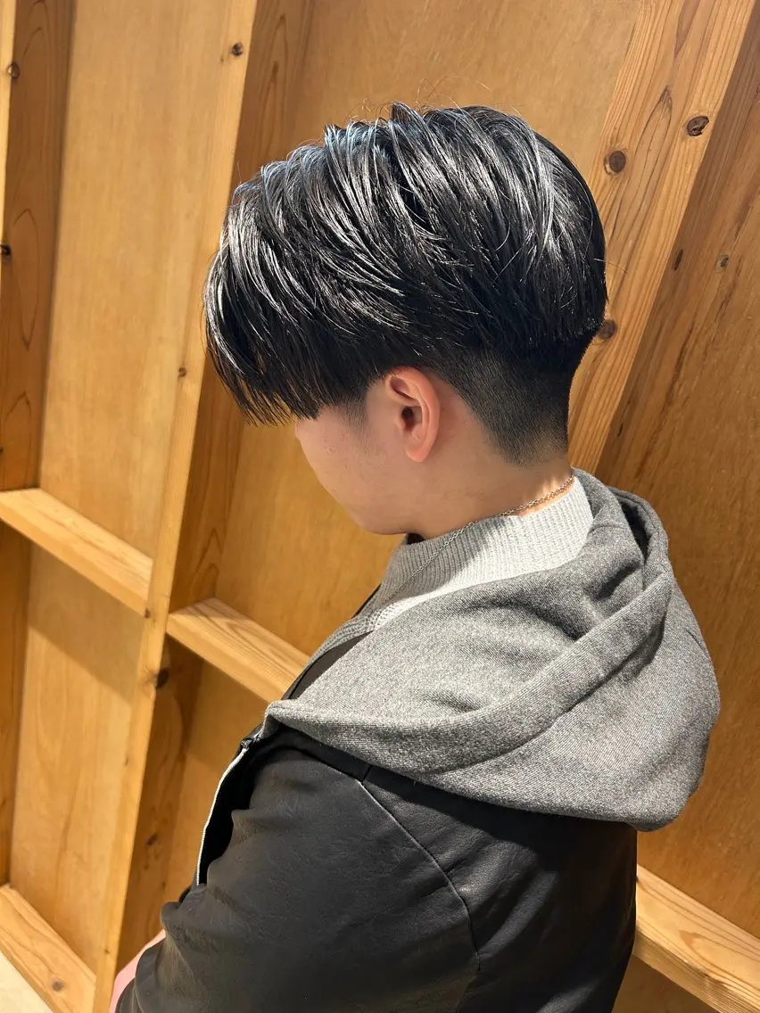 カット＋ パーマ  【メンズ限定】【営業後】の写真