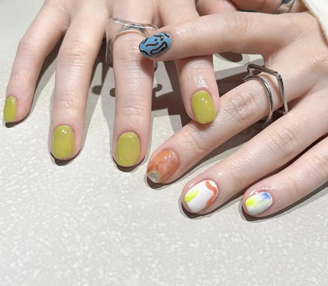 ネイル ハンドネイル 💫 Tsuki_Nailのネイルデザイン