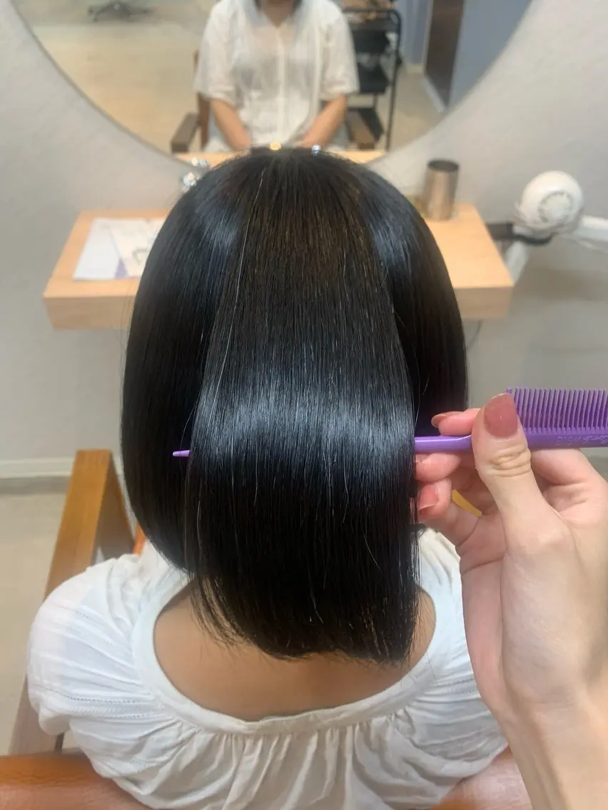 山崎 美羽のヘアスタイル