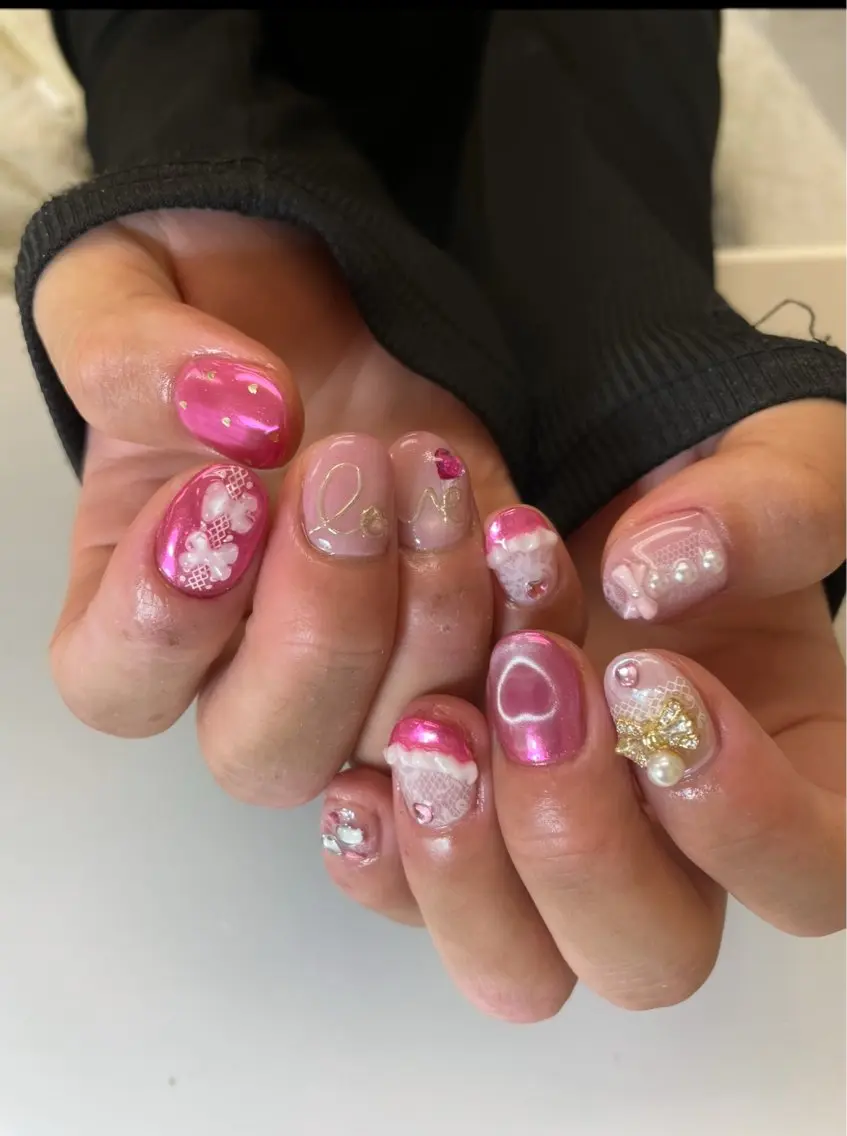 ネイル ハンドネイル Hisaka Mikiのネイルデザイン