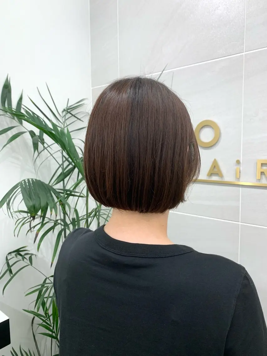 ショート ボブ カット トリートメント ヘッドスパ 本格ヘッドスパ🌿 ×ヘア 佐藤のヘアスタイル