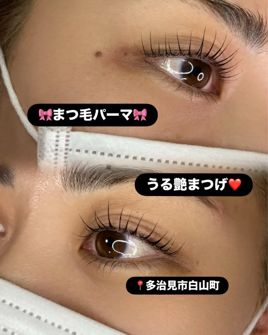 マツエク・マツパ マツパ noriko 🎀学割🎀のマツエク・マツパデザイン