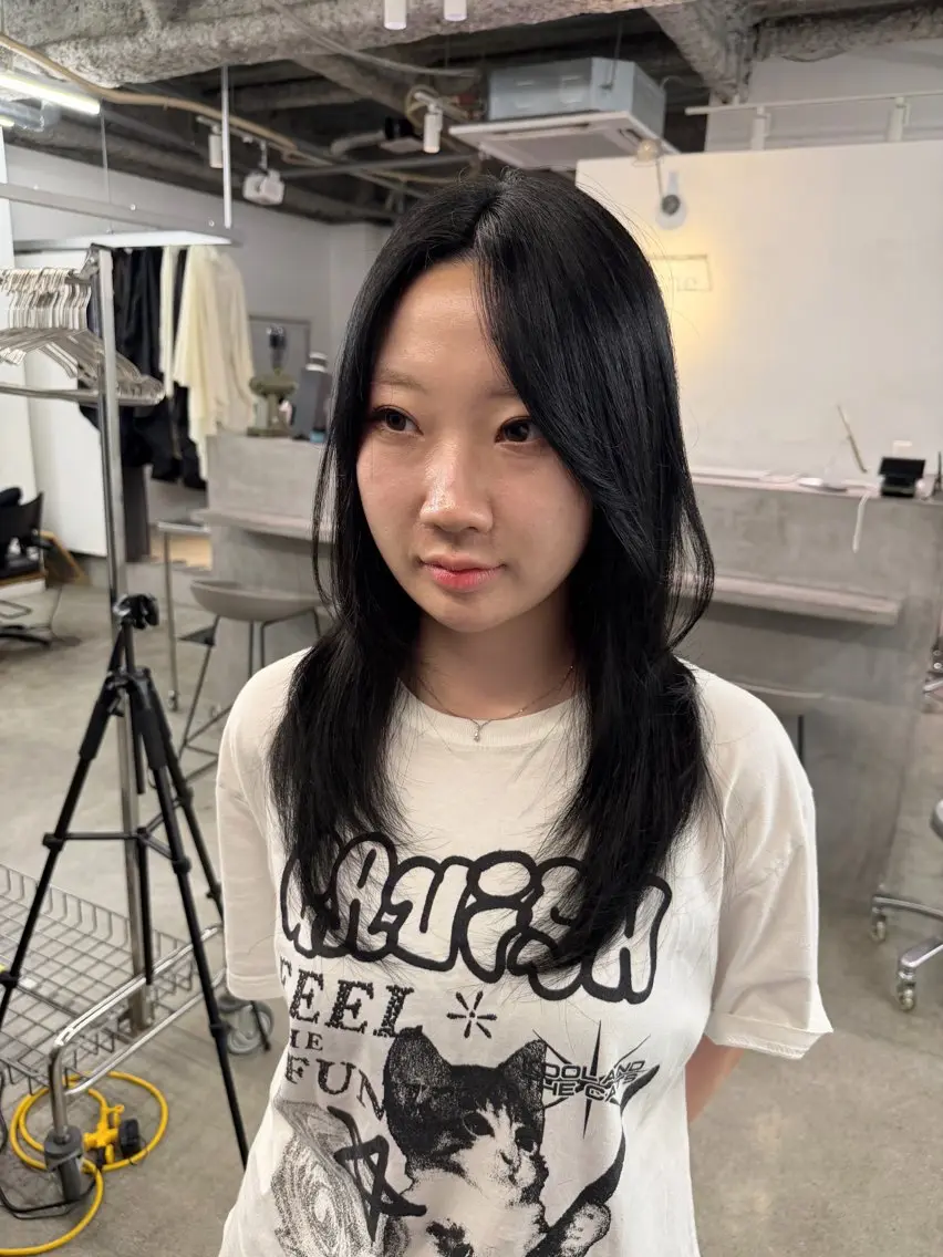 カラー パーマ 縮毛矯正 縮毛矯正 ダブルカラー 大募集中❣️ あいりのヘアスタイル
