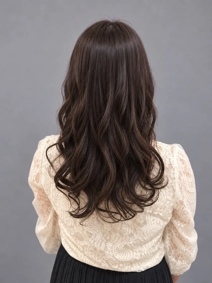 ロング カラー カット ヘアカラー トリートメント 祐樹/透明感カラー/ 髪質改善/似合わせのヘアスタイル
