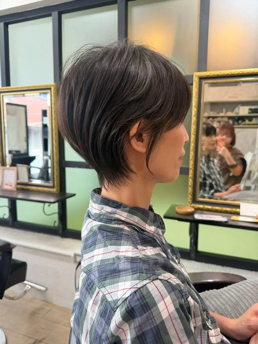 ショート カラー ヘアカラー 似合わせカット指名率 NO.1/髪質改善のヘアスタイル