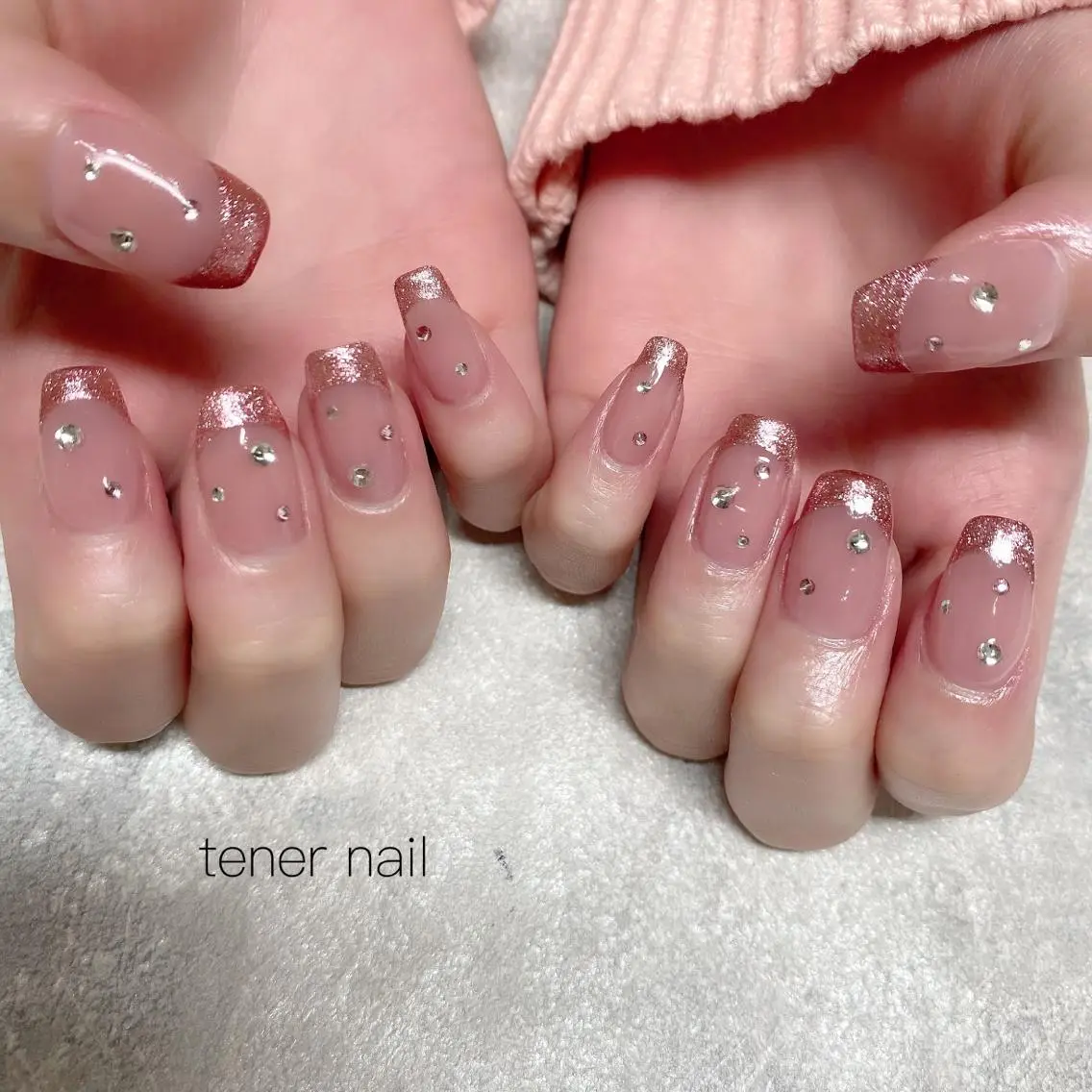 ネイル スカルプネイル ワンホンネイル テネルネイル tener nailのネイルデザイン