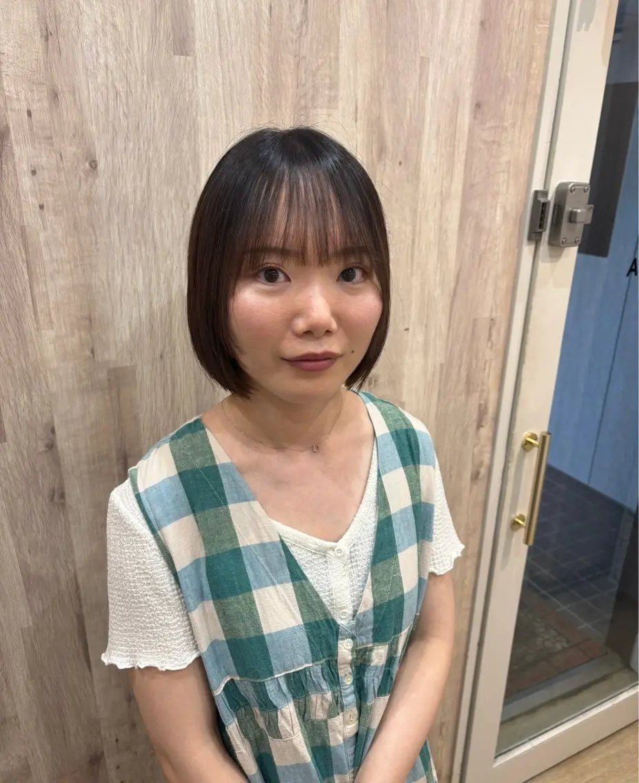 ミディアム 竹村 恵功代のヘアスタイル