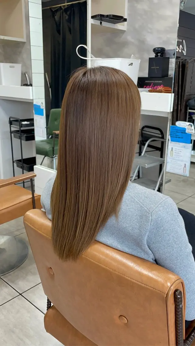 ロング カラー カット ヘアカラー トリートメント 似合わせ/前髪カット /店長 村上直也のヘアスタイル