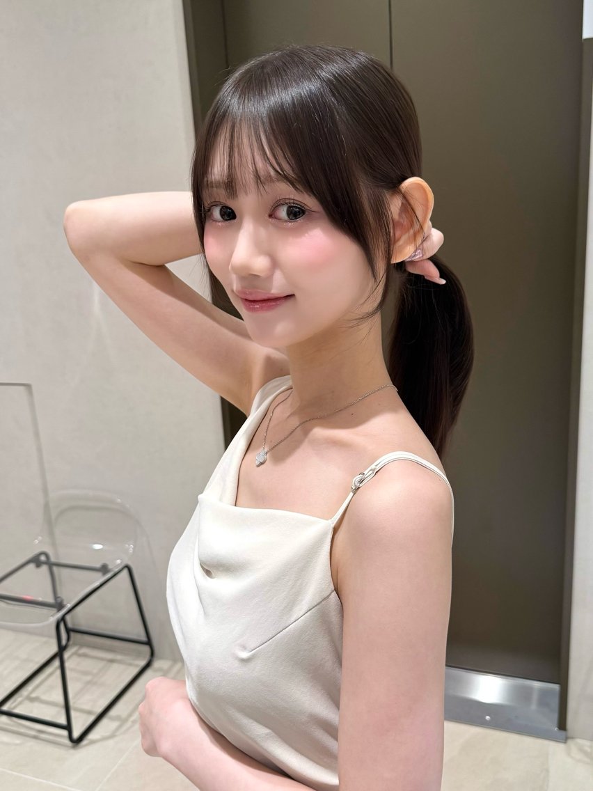 セミロング カラー カット トリートメント 上品ヘア🤍顔周り/ 前髪カット/林遼一郎のヘアスタイル