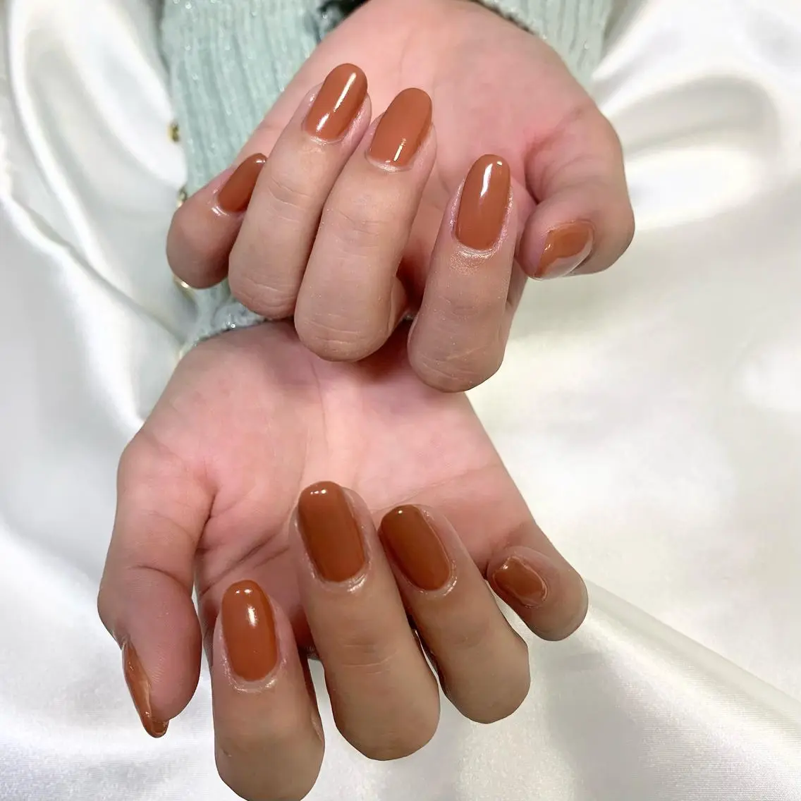 ネイル ワンカラーネイル ハンドネイル Lucid Fleur Amiのネイルデザイン