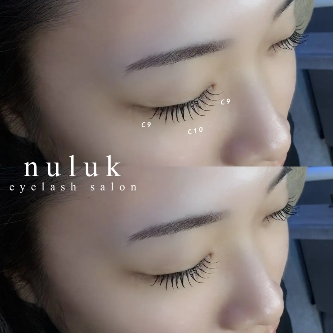 マツエク・マツパ キュート フラットラッシュ nuluk ／ eyelash🩰のマツエク・マツパデザイン