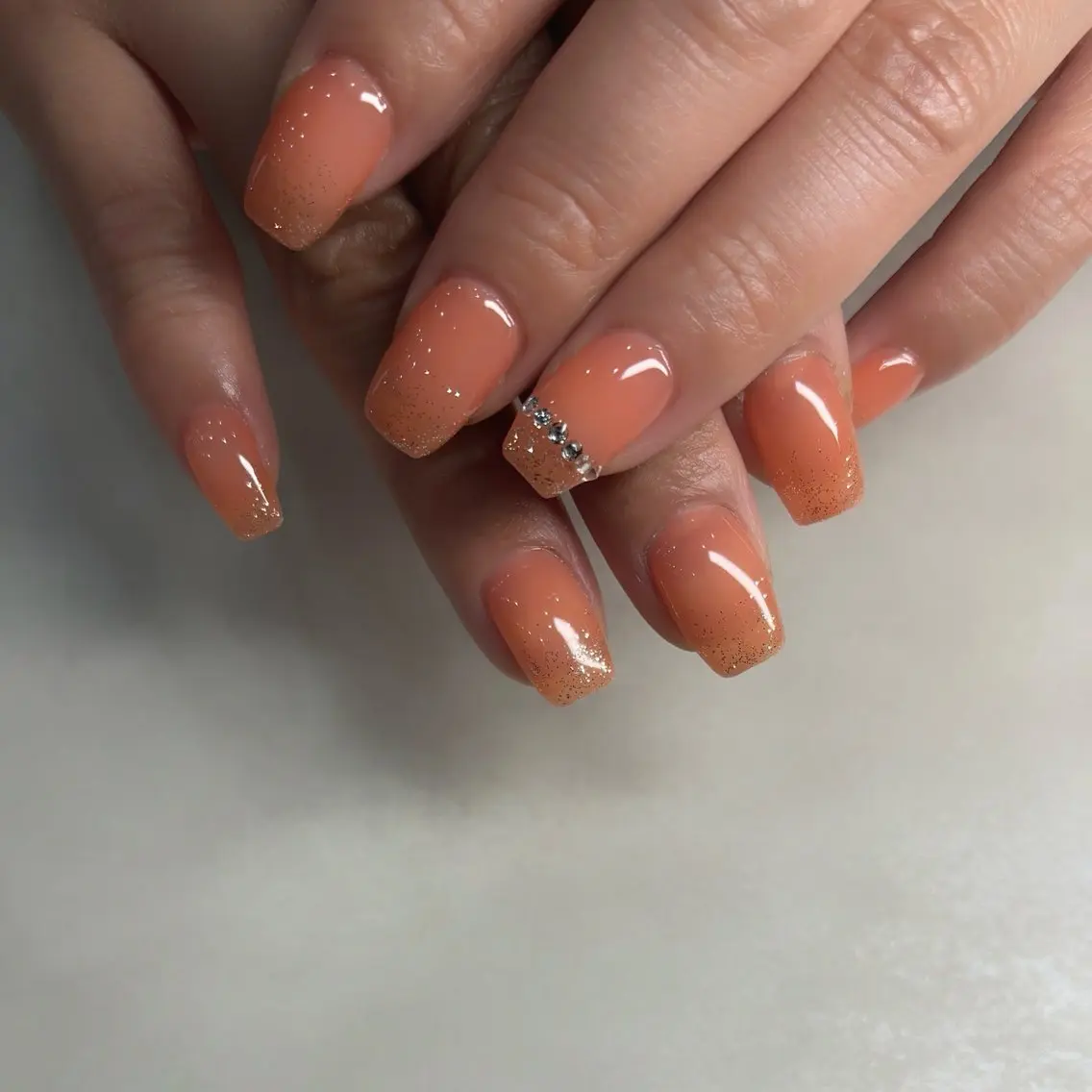 ネイル ラメ(グリッター) ハンドネイル K. nailのネイルデザイン