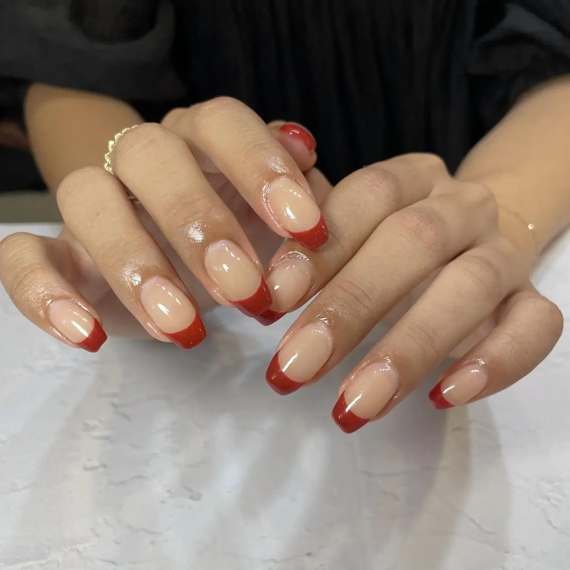 《ケア&オフ込み》バーチャルフレンチ💅(フィルイン)の写真
