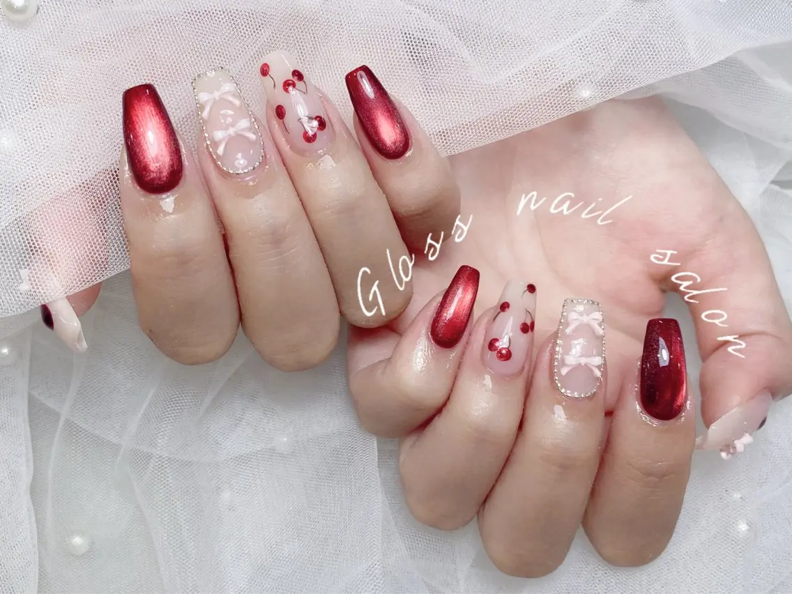 ネイル Yuna✨ Gloss nailのネイルデザイン