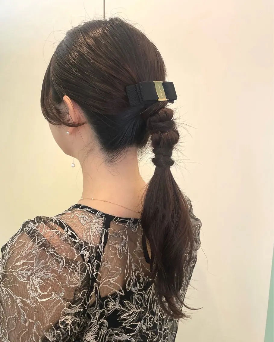 ヘアアレンジ ヘアセット NATSUMI AR.MARAのヘアスタイル