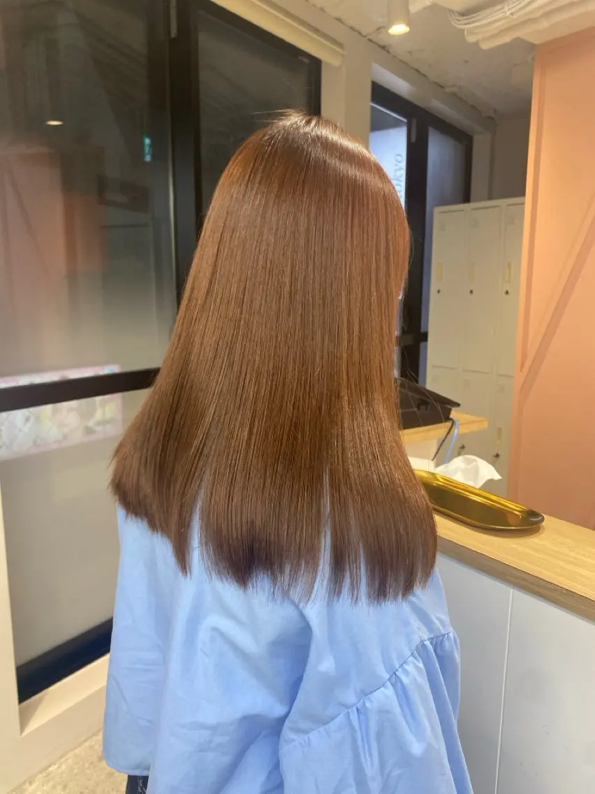 カラー ベージュカラー ヘアカラー a. ririのヘアスタイル