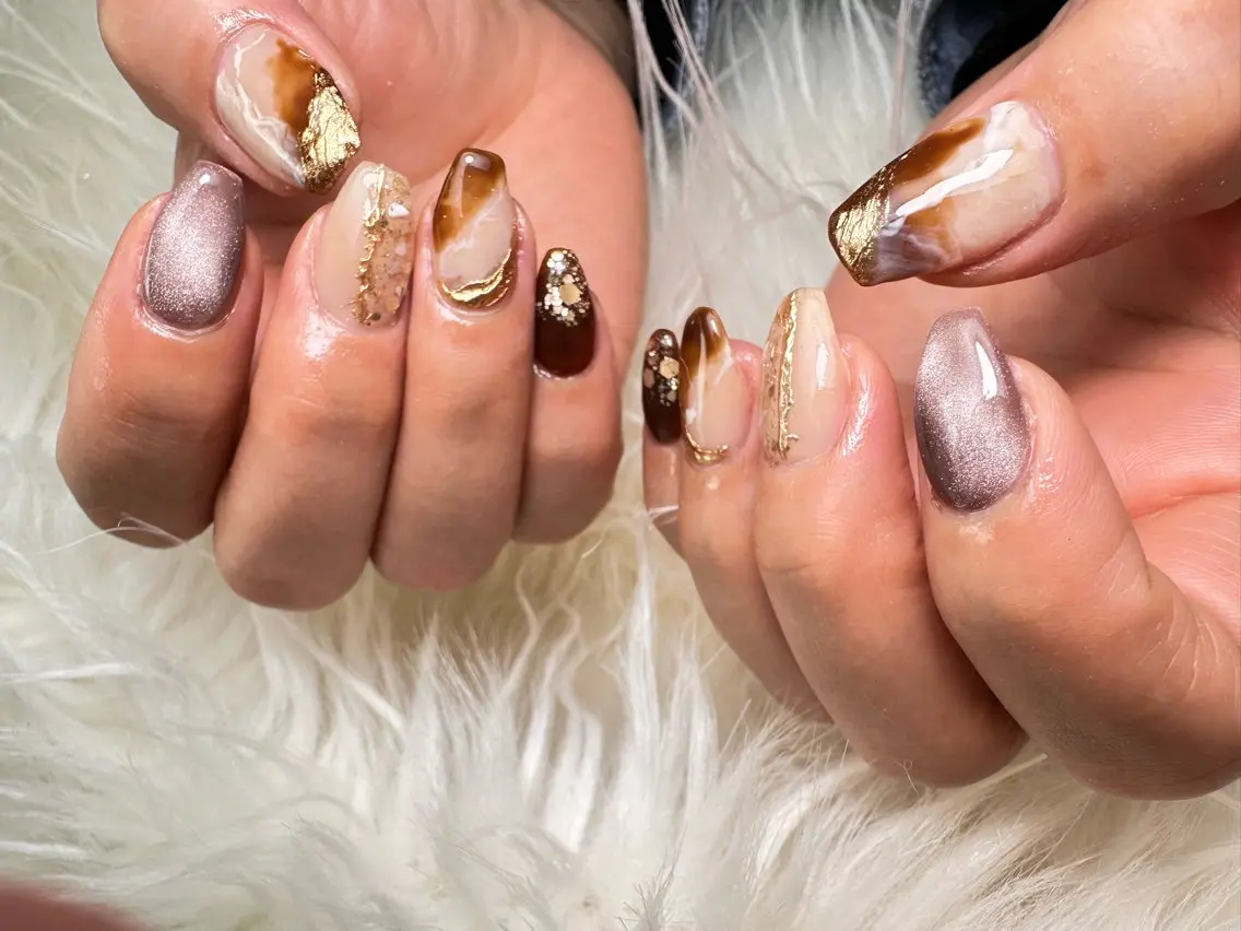 ネイル ハンドネイル La vie mi nailのネイルデザイン
