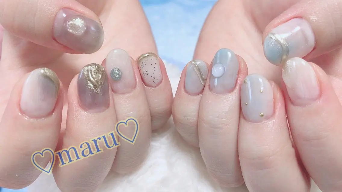 ネイル ハンドネイル フットネイル まるみ♡7/1〜値上 げ致します(>_<)のその他イメージ