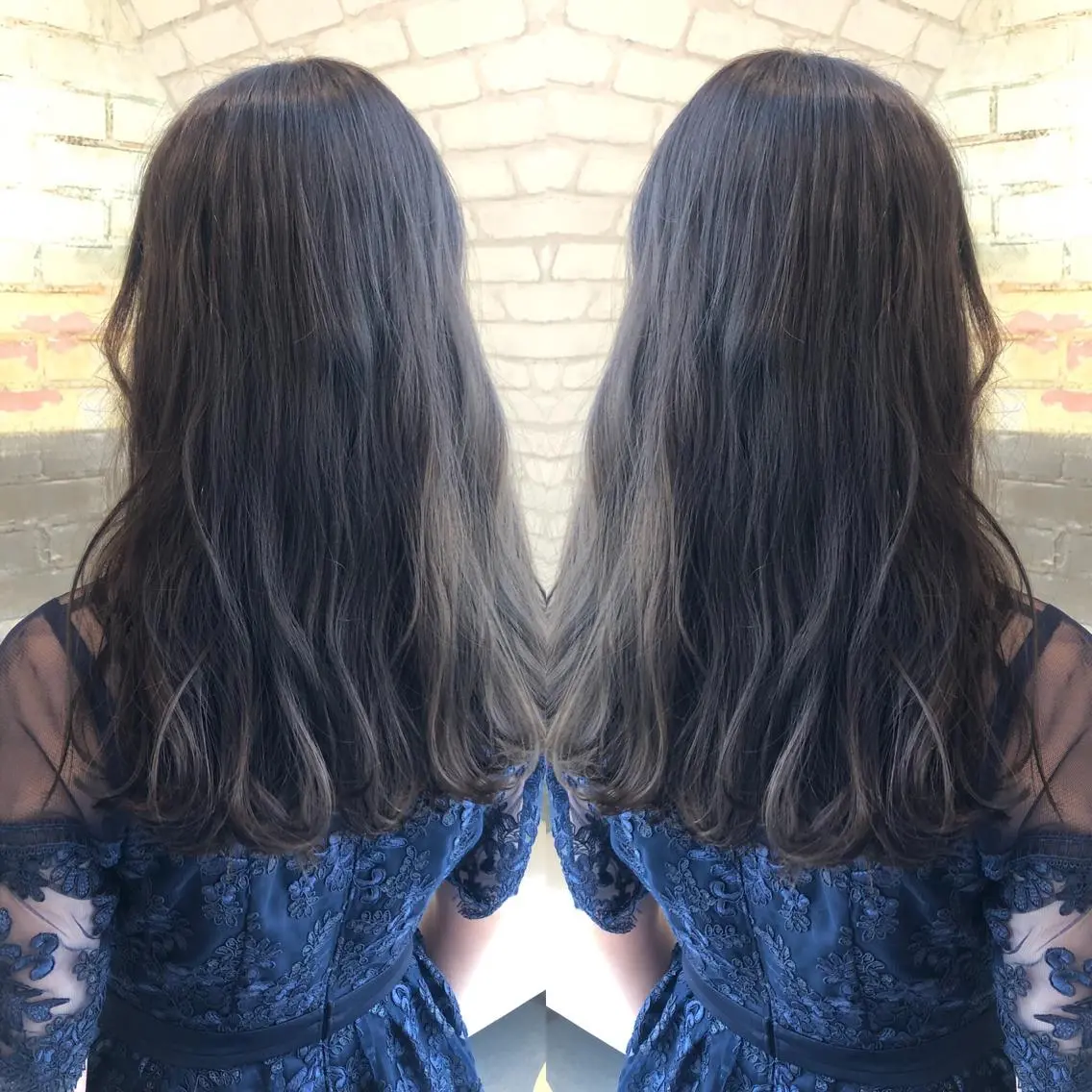 ロング カラー カット ヘアカラー トリートメント ♡美髪•艶髪♡砂川 なつきのヘアスタイル