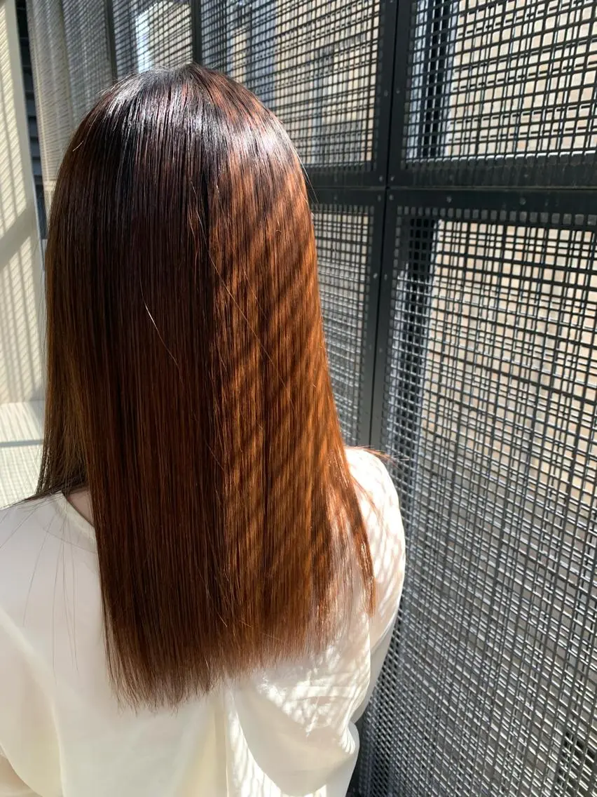 🌟期間限定50%オフ🌟サラサラ前髪縮毛の写真